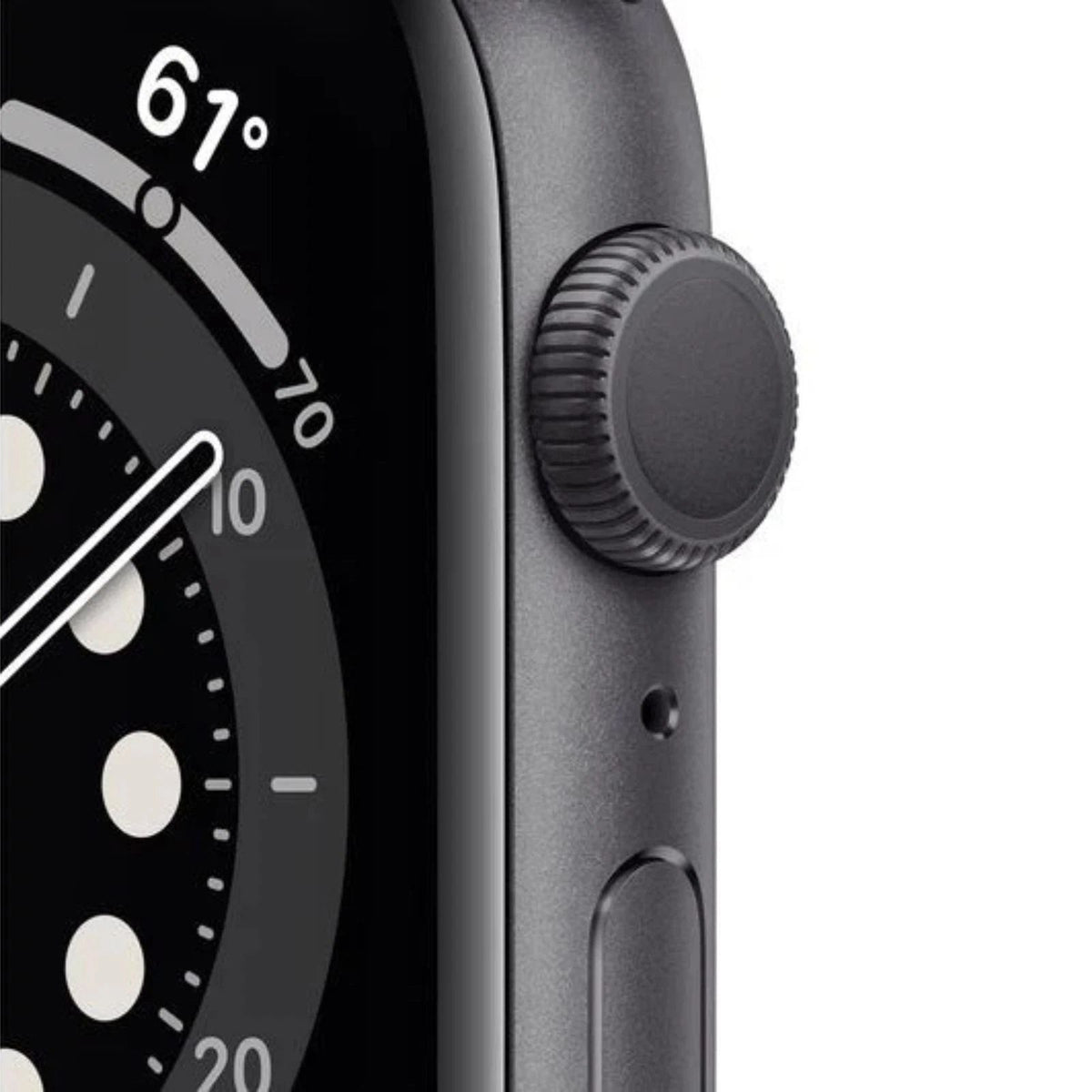 Apple Watch Series 6 (GPS, 44mm) Space Grey Case + Black Sport Band