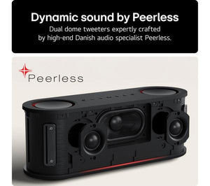 LG xboom Bounce Portable Bluetooth Speaker - Black