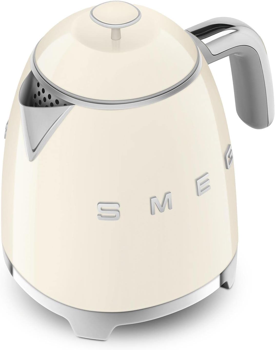 Smeg Mini kettle KLF05CREU cream finish with Smeg 3D logo 