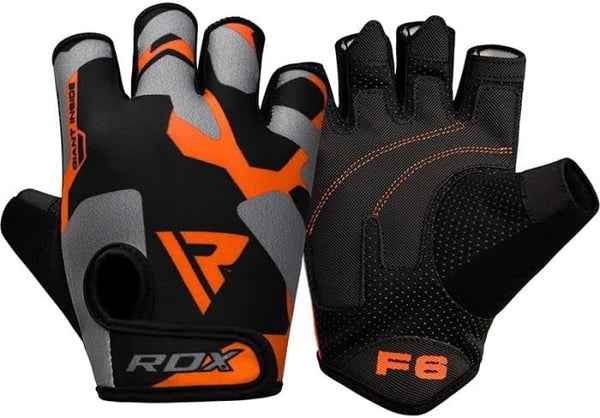 RDX Sports Women's Weight Lifting Gym Gloves - Enhanced Grip and Support for Strength Training Large - Rebx.co.uk