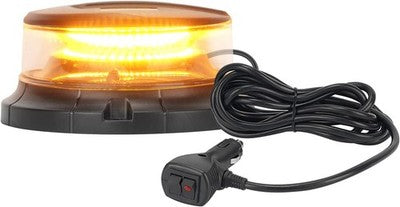 SUPAREE 12V LED Roof Strobe Light 84LED Amber White Magnetic