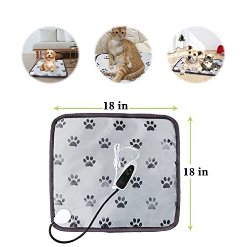 Golopet Pet Heating Pad, Medium 18X18inches For Dog Heat Pad