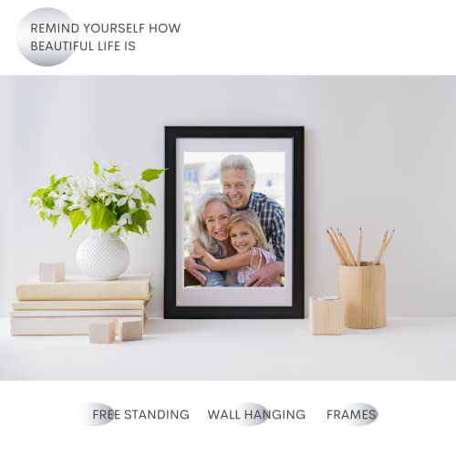 Black 10x8 Picture Frames Box of 12 Multipack 8x10 Photo Frames