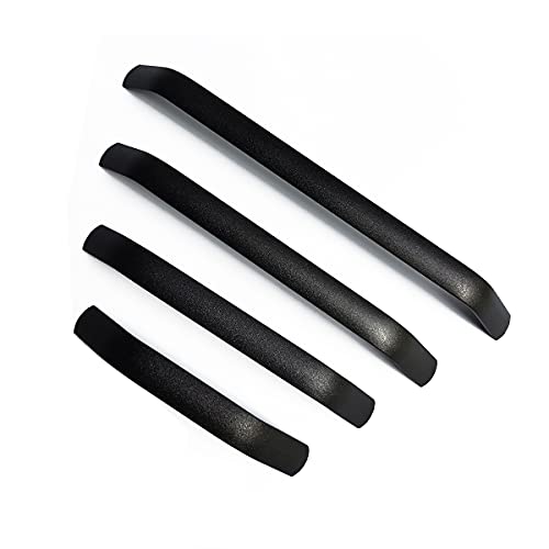 Qrity 20-Piece Cabinet Handles, Kitchen Drawer Pulls, 128mm, Black
