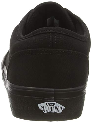 Vans Mens Atwood Sneaker Black Canvas Black on Black Size 7.5 UK - view 2