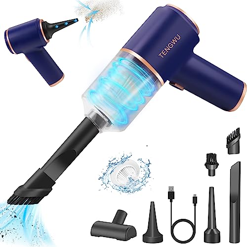 TENGWUDZ Cordless Handheld Vacuum, 6000PA Suction