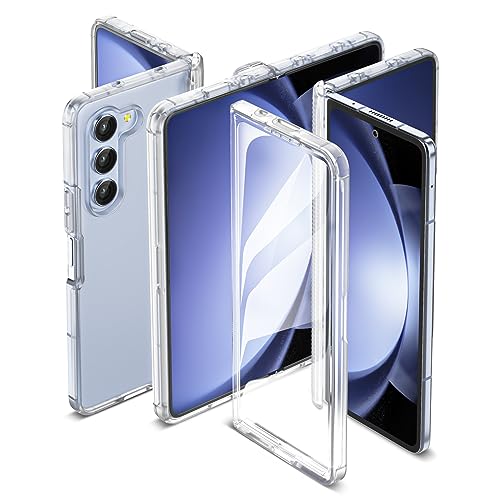 Oretech Samsung Galaxy Z Fold 5 Case Clear TPU Screen and Hinge Protection - view 1