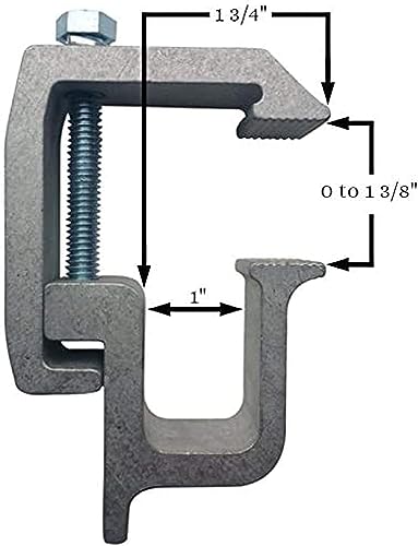 6 Pack Truck Topper Clamps, Truck Cap Mounting Clamps For Truck Bed Rack