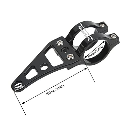 Motorcycle Fork Headlight Mount Bracket 2 Pcs 41mm Lamp Holder Clamps - view 2
