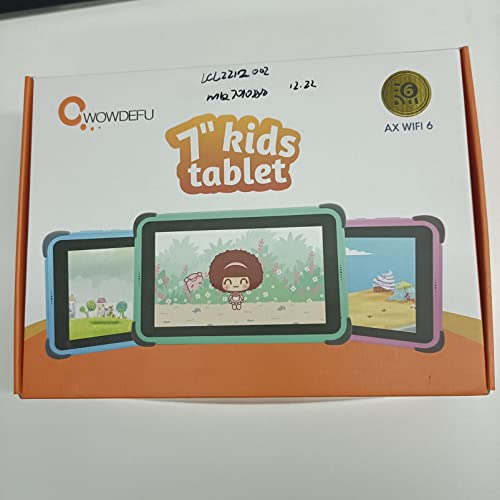 Cwowdefu Kids Tablet 7 Inch Android 11 Learning Tablets 32GB, Pink