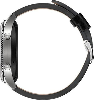 Samsung Gear S3 Classic (Bluetooth, 46mm) Silver Stainless Steel + Black Strap