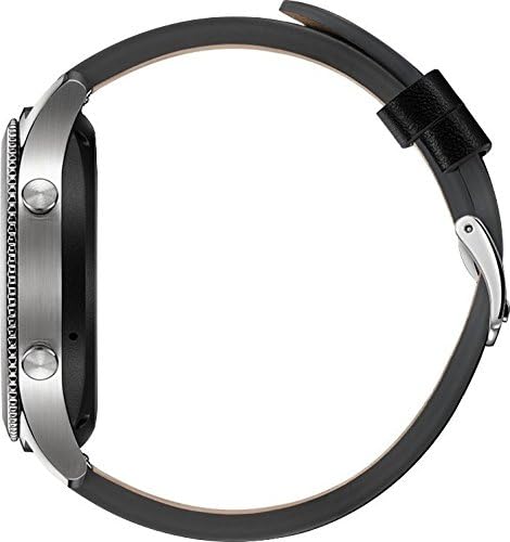 Samsung Gear S3 Classic (Bluetooth, 46mm) Silver Stainless Steel + Black Strap