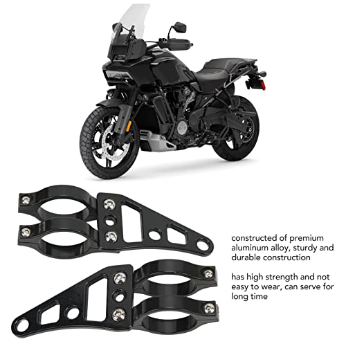 Motorcycle Fork Headlight Mount Bracket 2 Pcs 41mm Lamp Holder Clamps - view 4