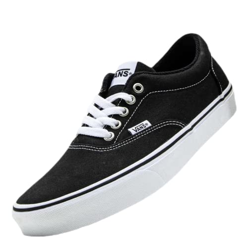 Vans Mens Doheny Sneaker Black Canvas Black White 187 Size 12 UK - view 6