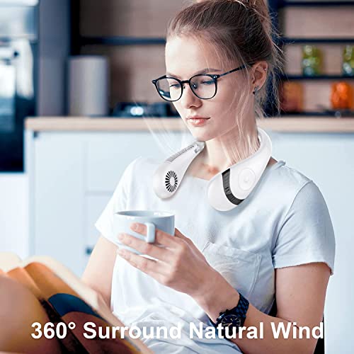 Fayhijun Portable Bladeless Neck Fan 5000mAh 3 Speed USB Rechargeable 16H - view 4