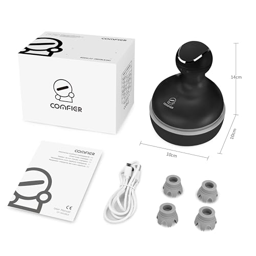 Comfier Electric Scalp Massager Waterproof Handheld Multi Mode Vibration - view 7