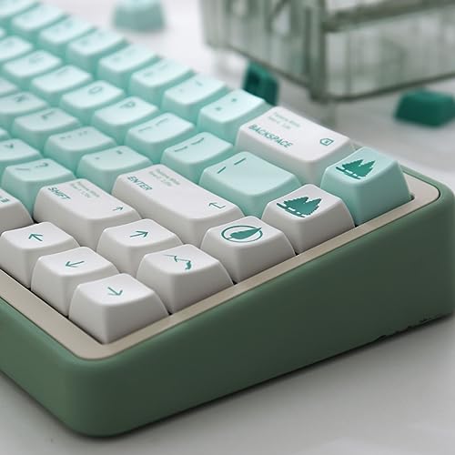 144 Keys PBT Dye Sub Keycaps MDA Profile Forest Set Cherry MX Mechanical - view 6