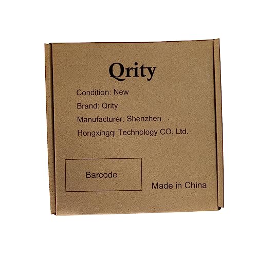 Qrity 20-Piece Cabinet Handles, Kitchen Drawer Pulls, 128mm, Black