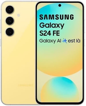 Samsung Galaxy S24 128GB Amber Yellow Unlocked & SIM Free Smartphone