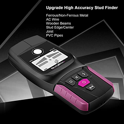 Digital Stud Finder & Wall Scanner, Detects Metal, Wood & Wire