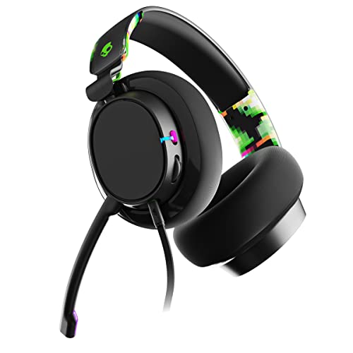 Skullcandy SLYR Pro Wired Gaming Headset Over Ear AI Mic Xbox PS PC Green - view 8