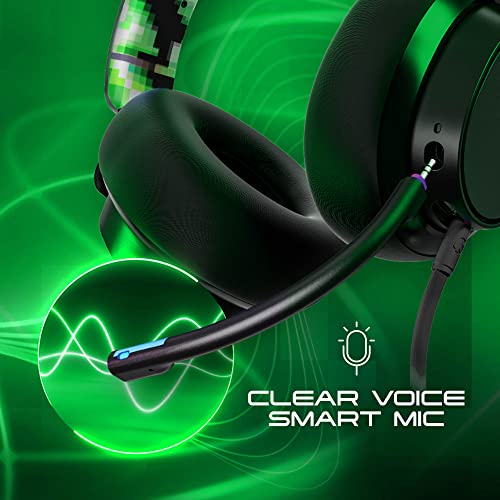 Skullcandy SLYR Pro Wired Gaming Headset Over Ear AI Mic Xbox PS PC Green - view 3