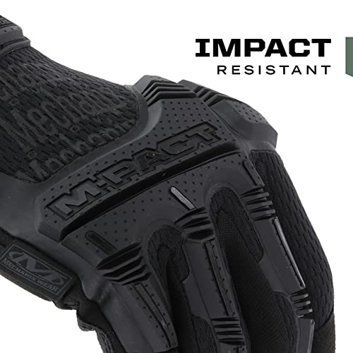 Mechanix Wear: M-Pact Covert Tactical Gloves With Secure Fit, Touchscreen, Black