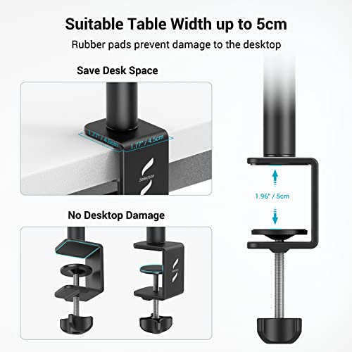 SmallRig 3488 Camera Desk Mount C Clamp Arm 1/4 in Ball Head 13-35.4 in - view 3