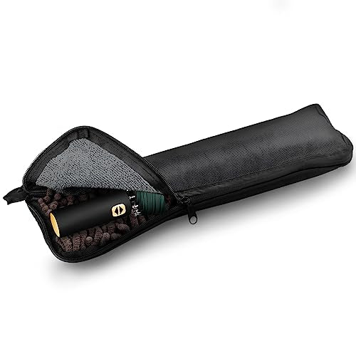 Yaneno Windproof Compact Travel Umbrella Automatic Black