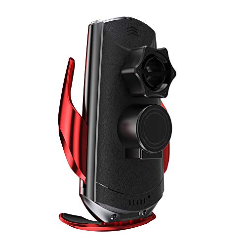 Sodacoda Q3 Wireless Car Phone Charger Holder Qi for iPhone Samsung Red - view 3