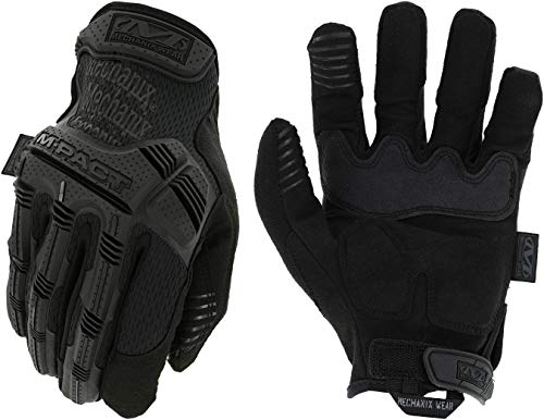 Mechanix Wear: M-Pact Covert Tactical Gloves With Secure Fit, Touchscreen, Black