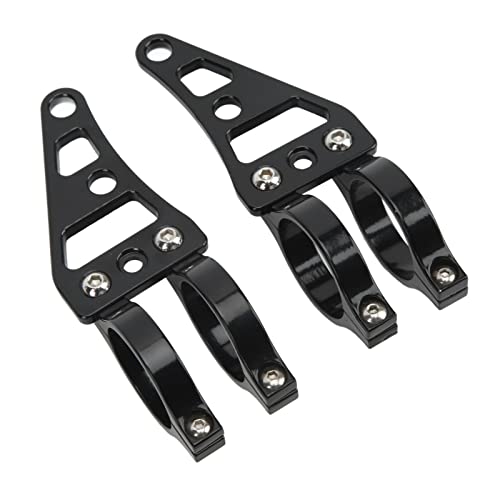 Motorcycle Fork Headlight Mount Bracket 2 Pcs 41mm Lamp Holder Clamps - view 7