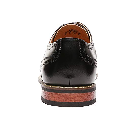 Dream Pairs Mens Brogue Dress Shoes Prince-03 Black Size 10 US 9 UK - view 4