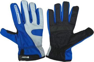 BIKE GelPro Hi-Vis Waterproof Touchscreen Cycling Gloves 2023 Blue Medium