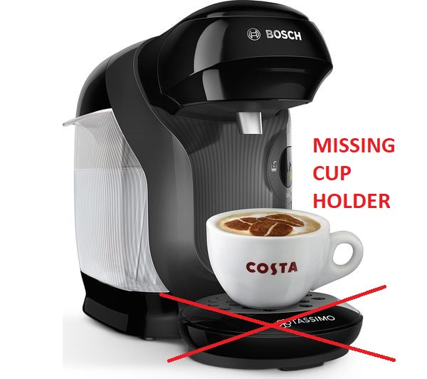 Tassimo by Bosch Style Friendly TAS112EGB Coffee Machine - Black