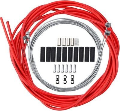 Winlauyet Universal Bike Inner Brake Cable Housing Kit Red