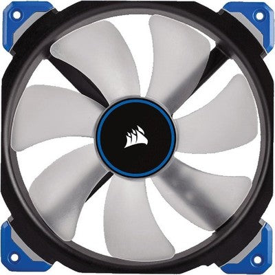 Corsair ML140 Pro LED Blue 140mm Low Noise Magnetic Levitation Fan Black
