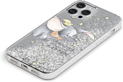 Apple Iphone 13 Pro Case - Officially Licensed Disney - Glitter Overflow Effect