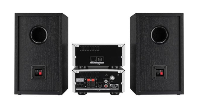 JVC UX-D752 Wireless Traditional Hi-Fi System - Silver & Black