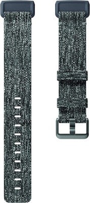 Fitbit Adult Charge 3 Woven Band Only - Charcoal/Grey, Small