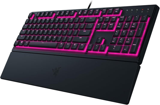 Razer Ornata V3 X Low Profile Keyboard, Silent Membrane, UK Layout, Black