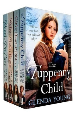 Glenda Young Collection 4 Book Set Belle Of The Back Streets