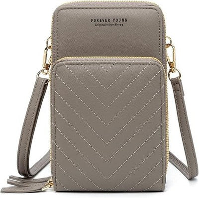 myfriday Small Crossbody Phone Purse Mini Messenger Bag Wallet 3 Pockets