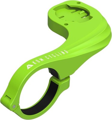 Kom Cycling Wahoo Elemnt Mount Green Compatible With Wahoo Computers