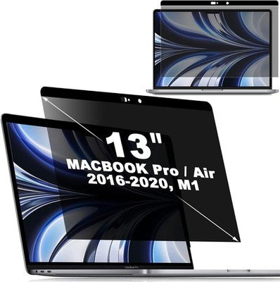 CUJINWIN Magnetic Privacy Screen Filter Anti-Glare Anti-Scratch MacBook 13in M1