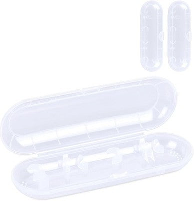 3Pcs Plastic Toothbrush Case Travel Portable Brush Box Toothbrush Toothpaste
