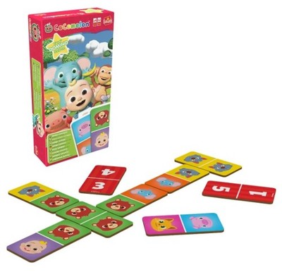 Cocomelon Dominoes - 28 Jumbo Dominoes - Matching Recognition Game For Children