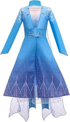 Lito Angels Snow Queen Travel Dress Costume Set Blue Age 3-4 Years