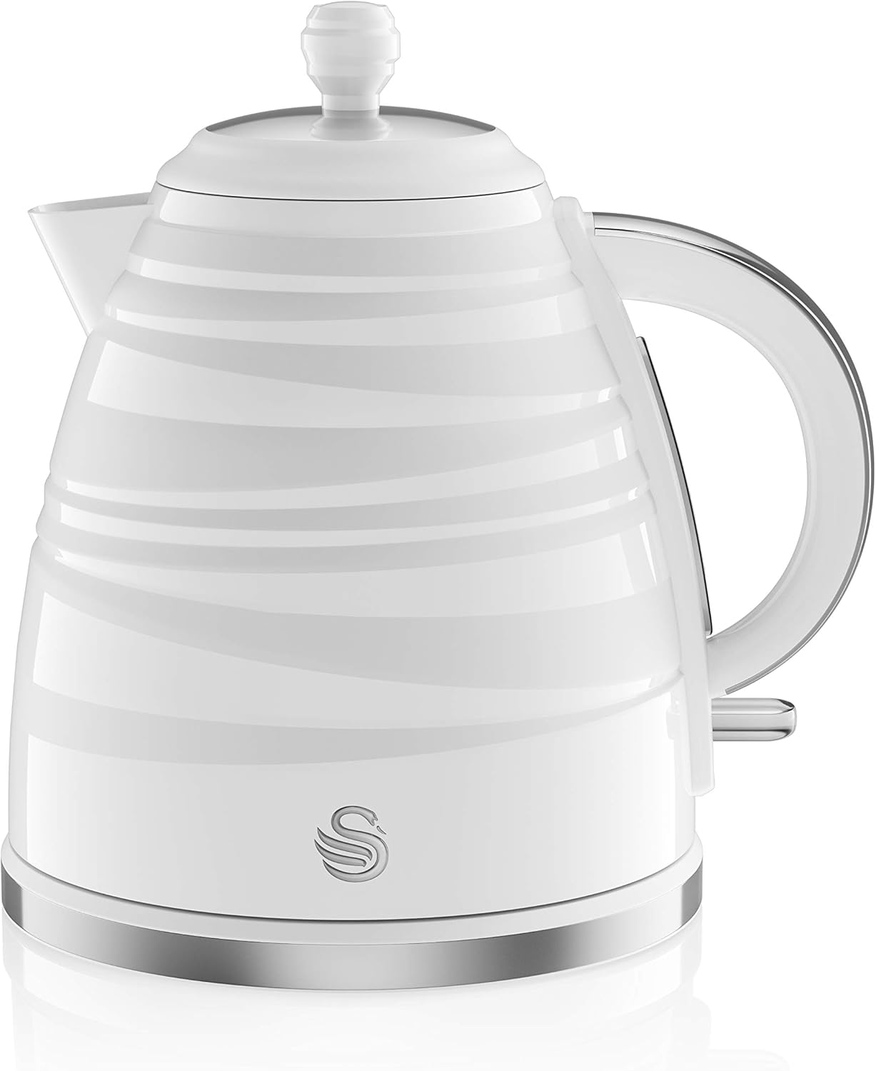 Swan SK31050WN, Symphony 1.7 Litre Jug Kettle with Rapid Boil, 3000 Watts,