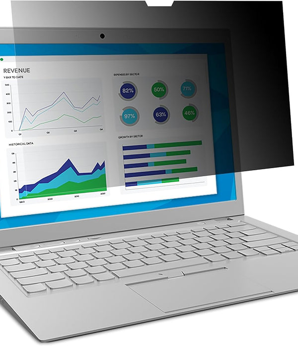 3M display privacy filters Frameless display privacy filter 13.3 in BP133W9B - Rebx.co.uk